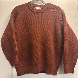 Heavy knit Sirplus 100% Merino Wool made in Romania Size XXL